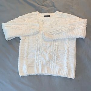 Comfy White Sweater